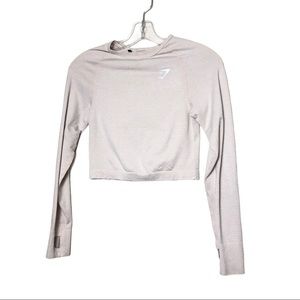 Gymshark Long Sleeve Crop Active Top